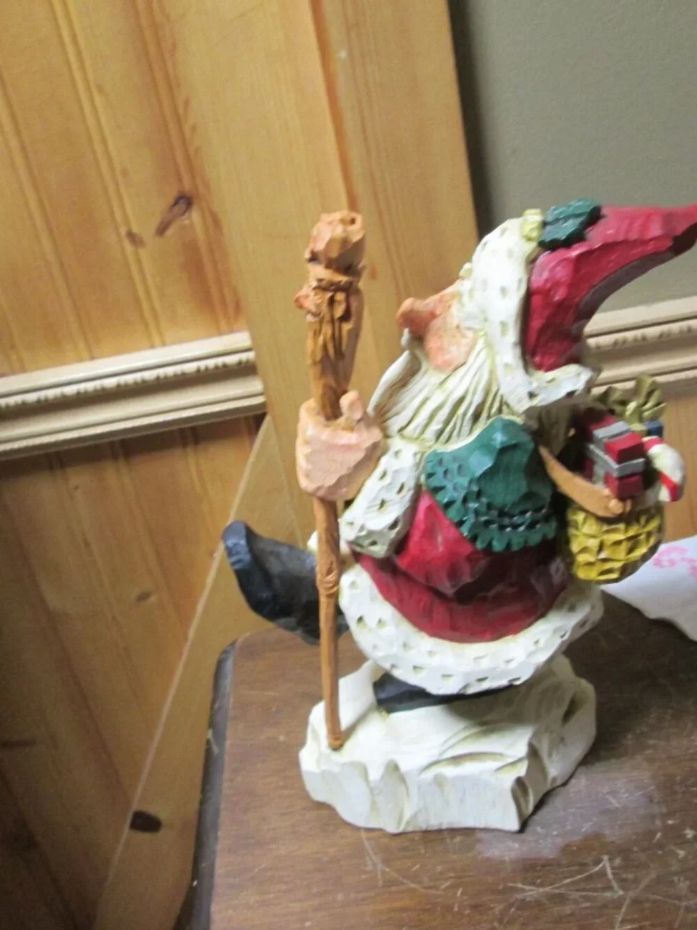 The David Frykman Portfolio 1996 Walking Santa 12 in signed and numbered